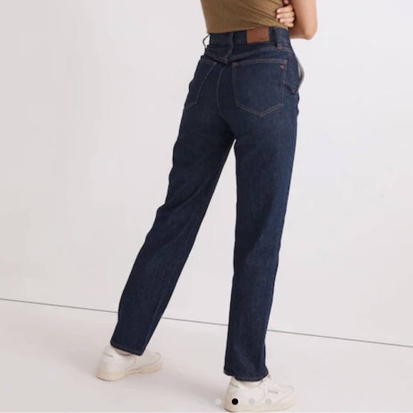 Madewell The Perfect Vintage Straight Jeans in Greenhaven Wash Seamed Version - Picture 2 of 12